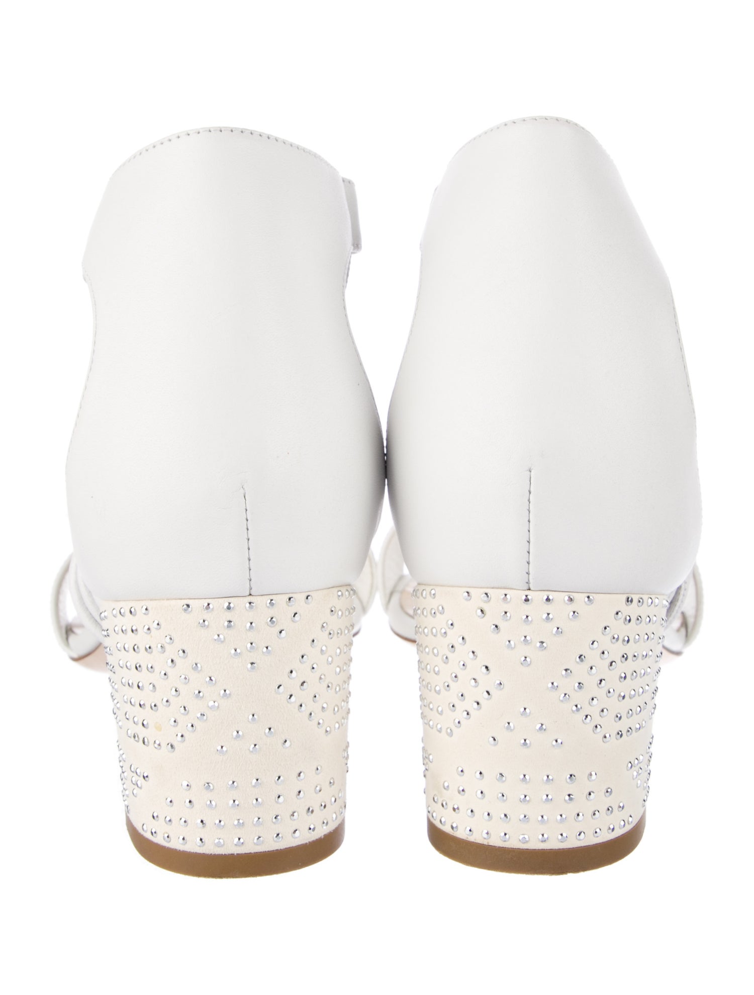 Christian Dior Leather Studded Accents Sandals
